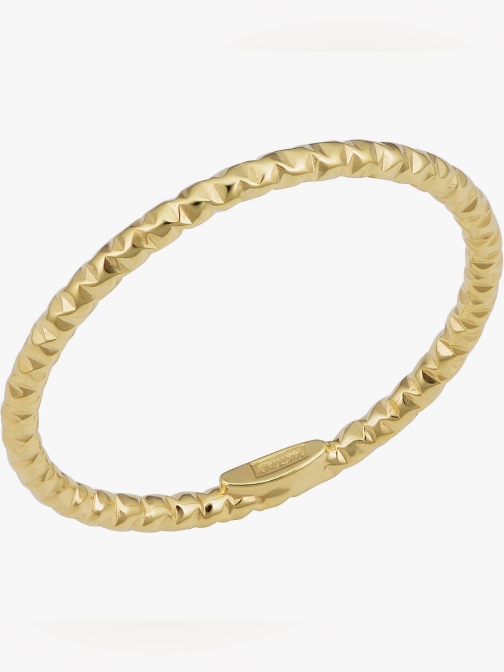 14k Real Gold 1.5 mm stack ring | Fine Jewelry | Made in Italy